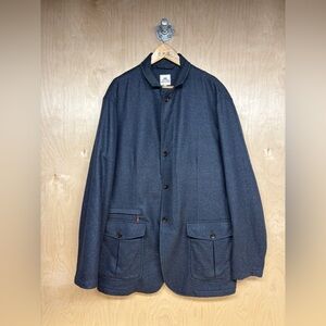 Peter Millar Dark Blue Wool Jacket
